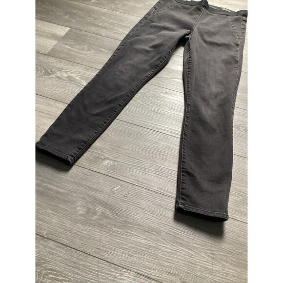 GAP Pants Size 31r Dark Wash Resolution Pull-On Skinny Leggings Stretch Denim - Picture 3 of 10